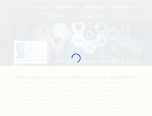 Tablet Screenshot of bardcancercenter.com